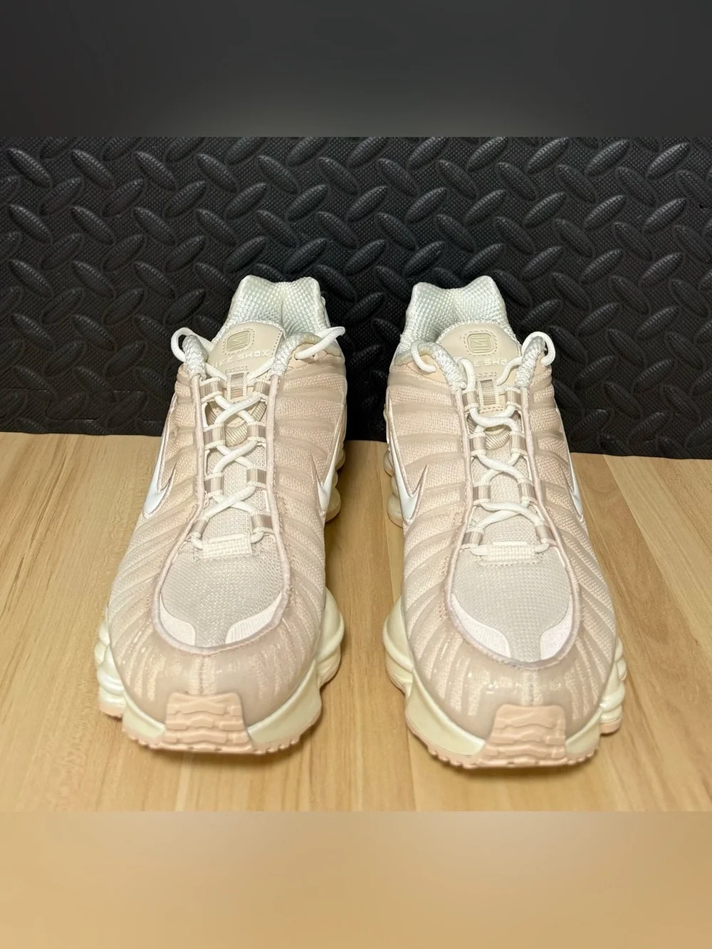 Nike Shox TL Pearl White Particle Pink Sneakers IH5075-219 Womens Size 8